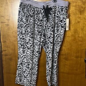 LuLaRoe Black and White Patterned Pants